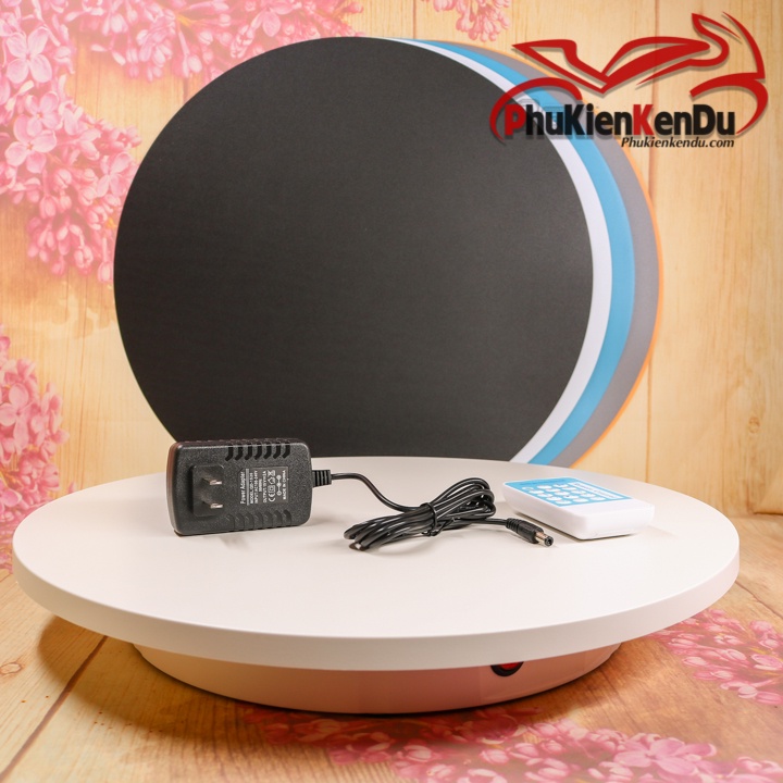 Bàn xoay, đế xoay người mẫu, xoay manocanh, size 22CM-30CM-42CM, tải 50KG-100KG, remote tùy chỉnh tốc độ, góc 45-360 độ