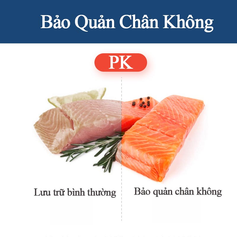 Máy Hút Chân Không Thực Phẩm Gia Đình UPUPIN bảo quản mini hàn miệng túi cao cấp -Tặng 10 túi hút chân không