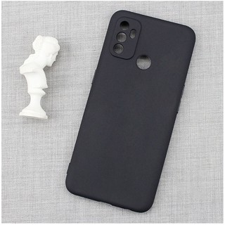 Ốp Điện Thoại TPU Dẻo Mặt Nhám Màu Đen Thời Trang Cho OPPO A53 OPPO RenoA53