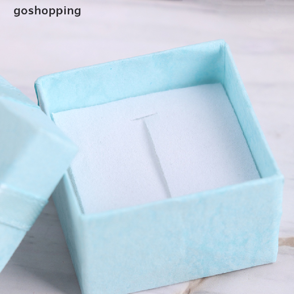 Bộ 10 Hộp Quà Tặng Trang Sức Bằng Giấy Gói Nhẫn Bông Tai Vòng cổ