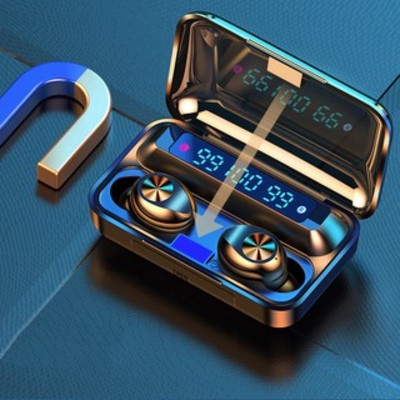 Tai Nghe Bluetooth Amoi F9 Pro Max 2020| Bản QUỐC TẾ | Nút cảm ứng | Bluetooth 5.0 | Pin 2000Mah | Sạc dự phòng -DC4132 | BigBuy360 - bigbuy360.vn