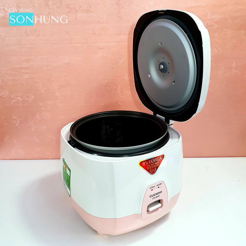 Nồi cơm điện CUCKOO CR-0632 dung tích 1.0 Lít  màu xanh cốm nhập khẩu Hàn Quốc