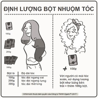 Bột lá nhuộm tóc OGATIC - Màu nâu