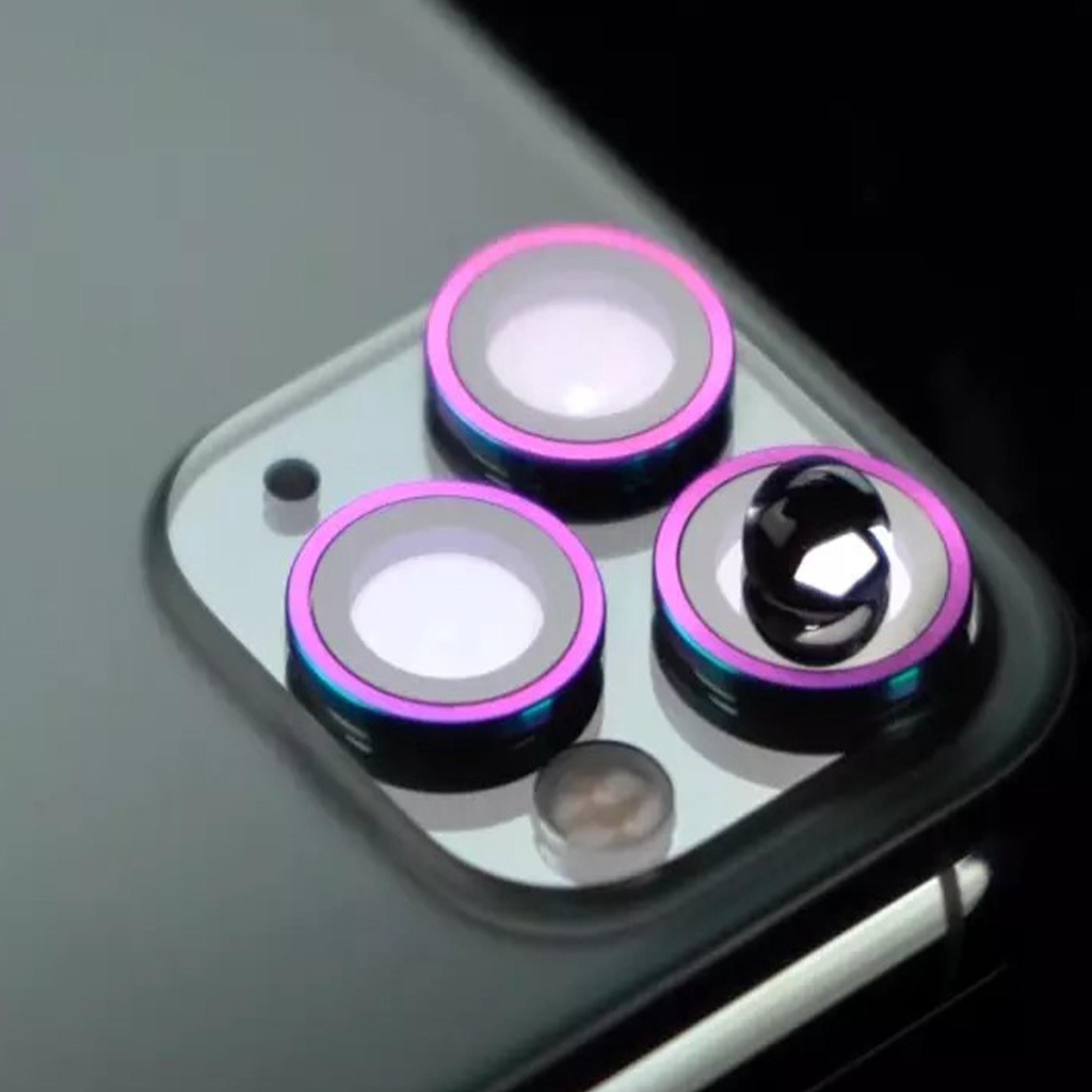 Dán Camema Titan 7 Màu iP 15Promax Từng Mắt Camera Cho iPhone 14Promax đến 11 Lên Máy Quá Đẹp