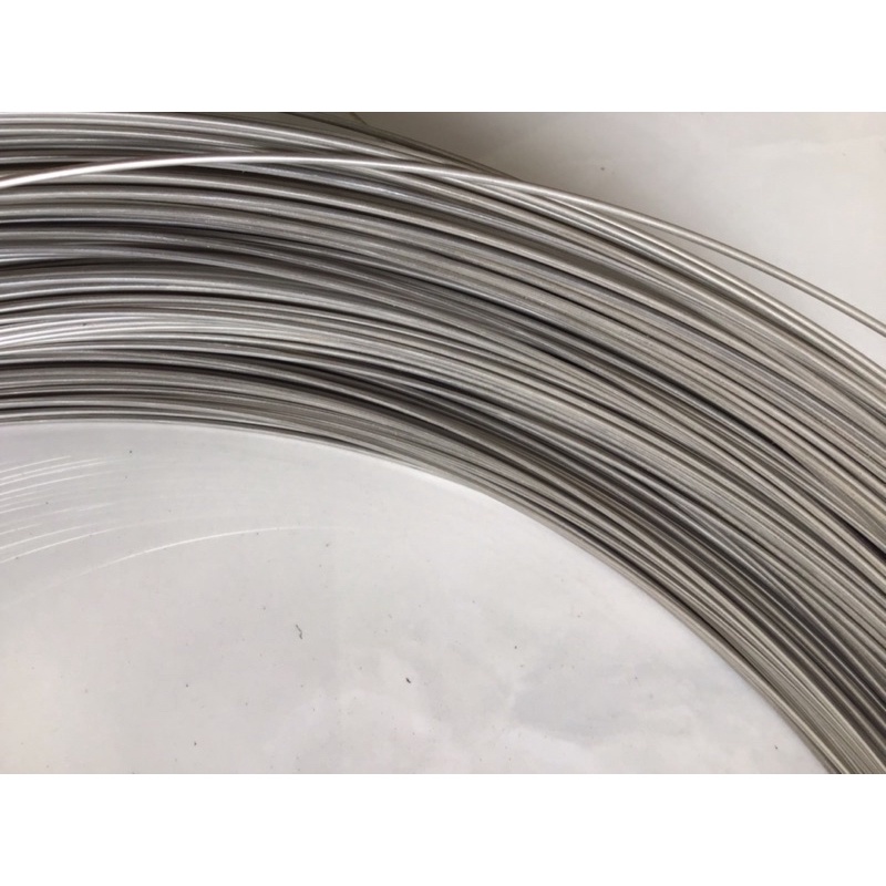 10 mét dây thép inox 2 li không rỉ sáng bóng mềm dẻo uốn được