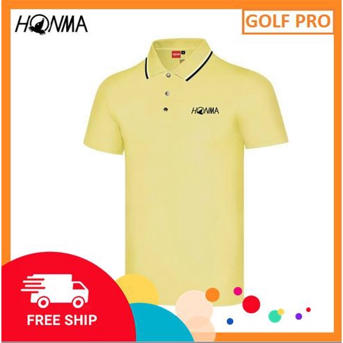 Áo golf nam HONMA trang phục thể thao cao cấp GOLF PRO AN013