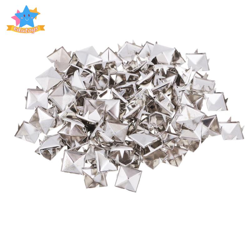 Set 100 Đinh Tán Hình Kim Tự Tháp 8mm Chuyên Dụng Làm Đồ Da