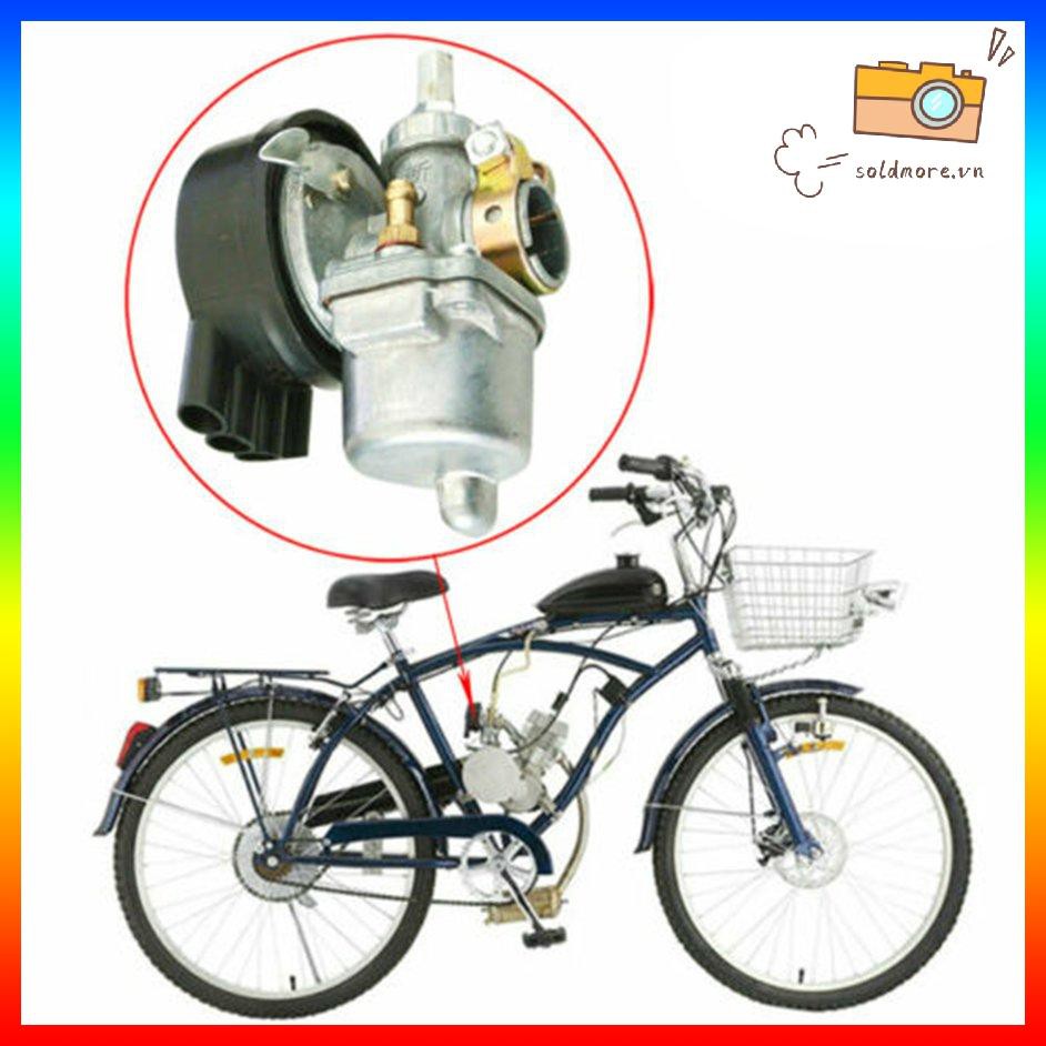 Bộ Chế Hòa Khí 2 Thì Cho Xe Đạp 49cc 60cc 66cc 80cc