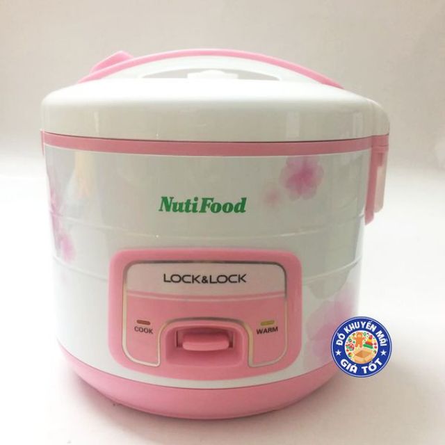 NỒI CƠM ĐIỆN LOCK&amp;LOCK 1.8L 700W NutiFood