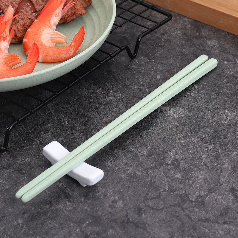 Đũa Chất Liệu Lúa Mạch Phong Cách Bắc Âu, Thân Thiện Với Môi Trường - Set 4 Đôi Đũa