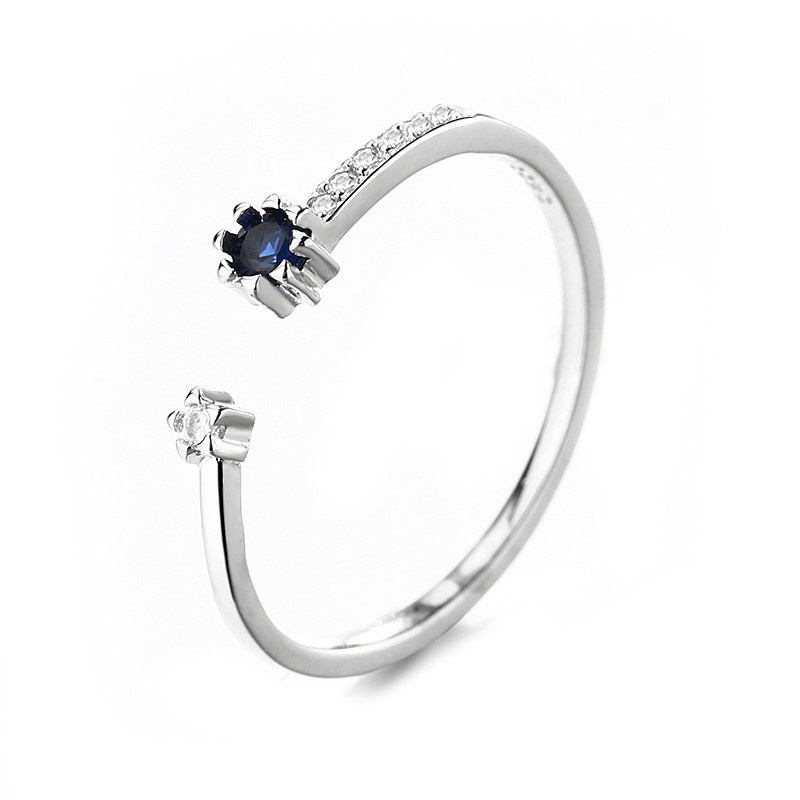 (0116) Nhẫn Đôi Kết Hợp Hàn Quốc Ngôi Sao Và Trăng ⭐️