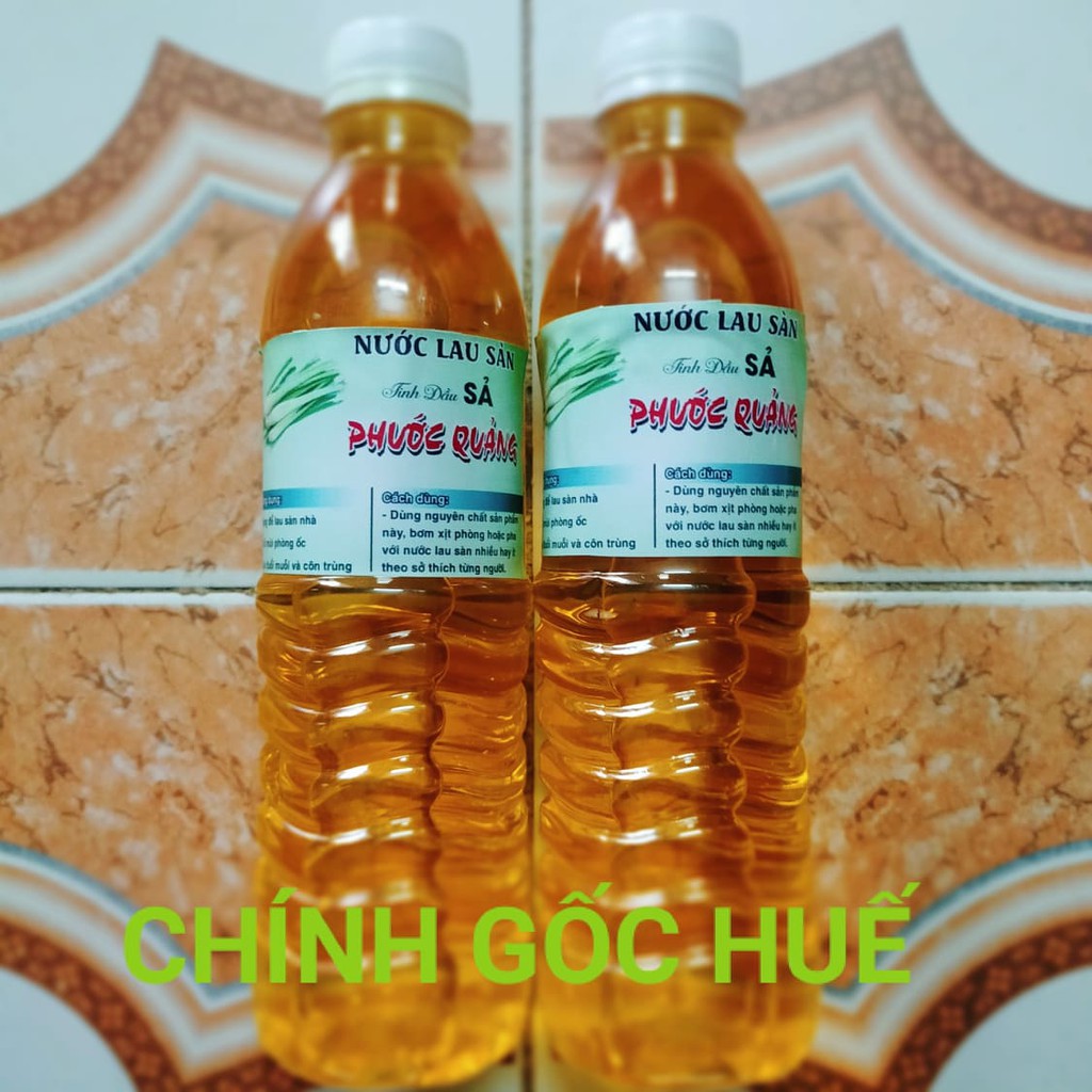 1 lít tinh dầu sả loại dùng lau sàn Phước Quảng