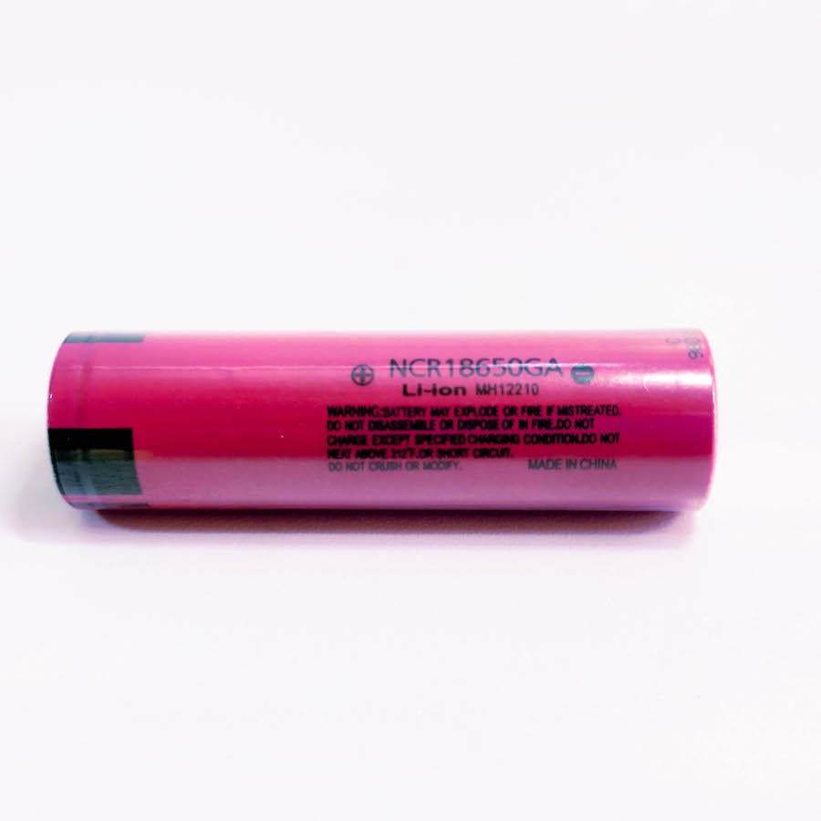 [P21] Pin 18650 Panasonic NCR18650GA 3500mah xã 10A  Hàng OEM cam kết theo thông số pin