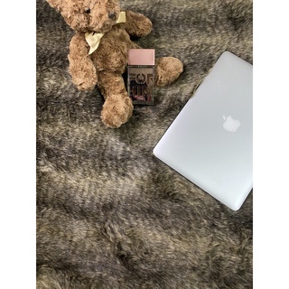 Thảm Lông Mèo Nâu Decor Phòng Ngủ, Phòng Khách - Lót Sàn, Lót Ghế Sofa Sang Trọng