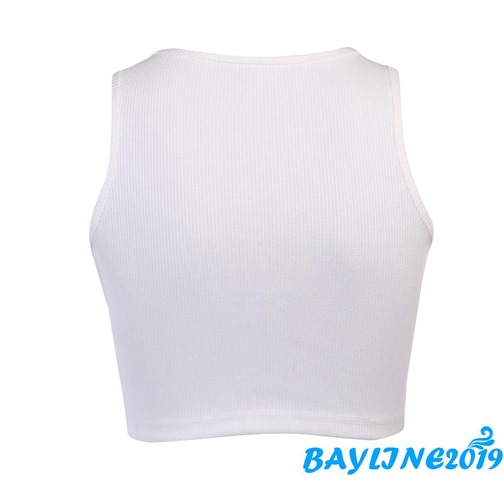  Áo croptop không tay phong cách mùa hè gợi cảm cho nữ