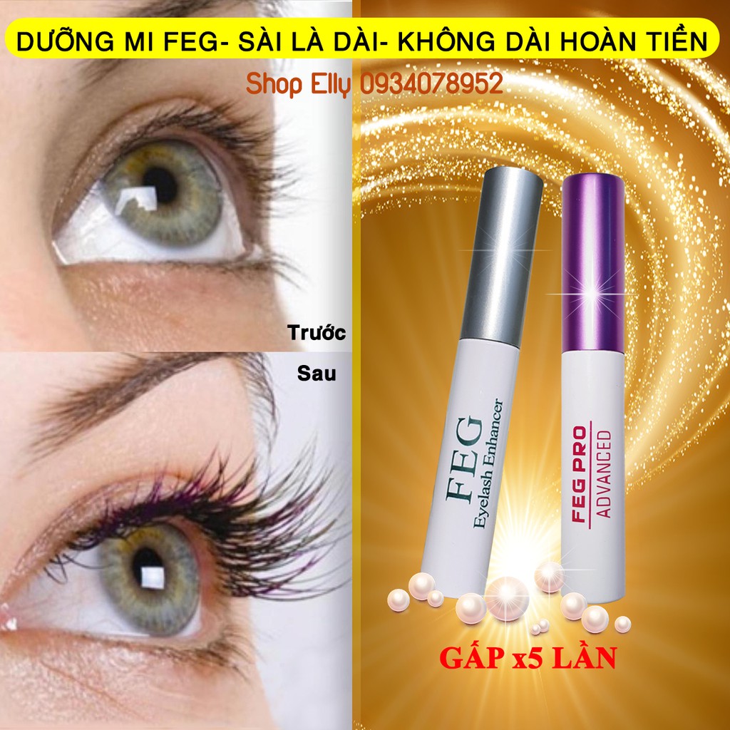 [GIÁ SỈ_100% CHÍNH HÃNG] Dưỡng Mi FEG_Combo_DÀI_DÀY_KHỎE NGẮN GẢY RỤNG