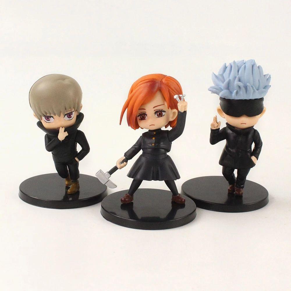DARNELL Mô Hình Đồ Chơi Nhân Vật Jujutsu Kaisen Phiên Bản Q Của Kugisaki Nobara Fushiguro Megumi