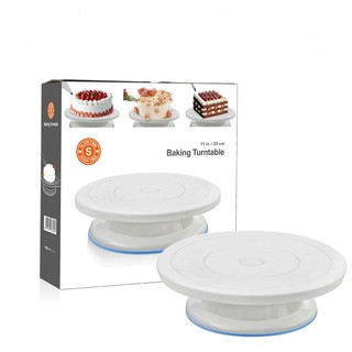 Bàn xoay nhựa trang trí bánh kem 28cm
