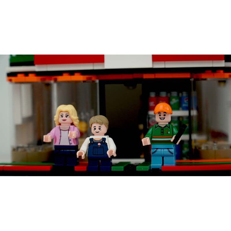 [ĐỒ CHƠI GIÁ RẺ] Lego Xếp Hình Cửa Hàng Tiện Ích 7-Eleven Phát Triển Trí Thông Minh Cho Trẻ