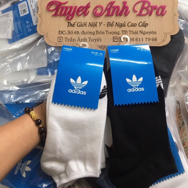 Tất ADIDAS cổ ngắn