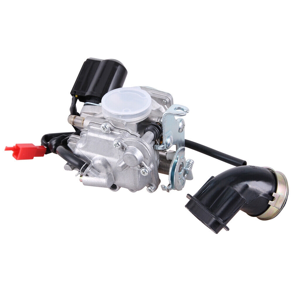 [FREESHIP] Bộ Chế Hòa Khí 50CC Cho Xe Tay Ga Kèm Ống Dẫn Nạp Khí HAHA