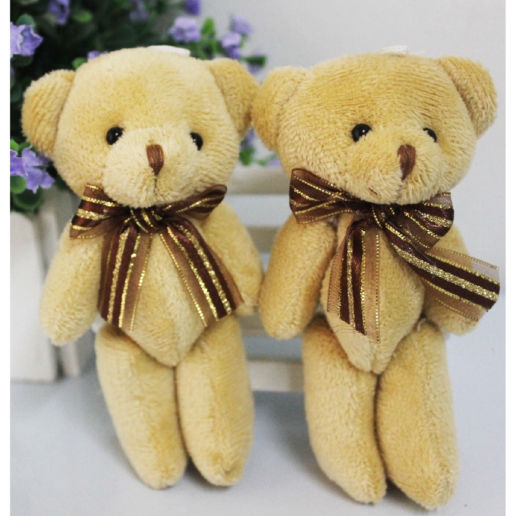 Gấu bông Teddy mini mềm dễ thương cho bé gái