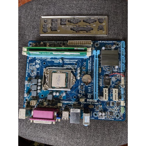 Combo main h61, chip, nguồn.