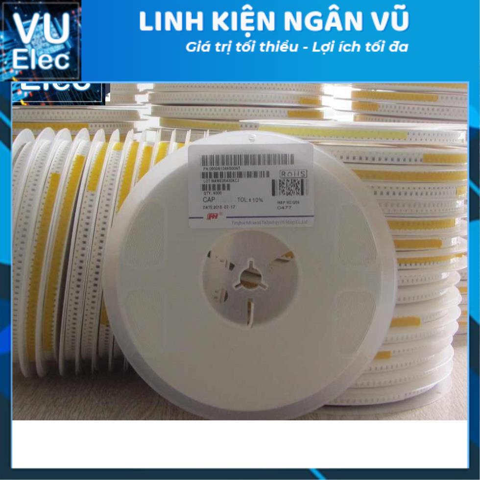 Tụ Dán 0805 Các Loại Từ 1nF - 10uF (1 Dây 10 Con)