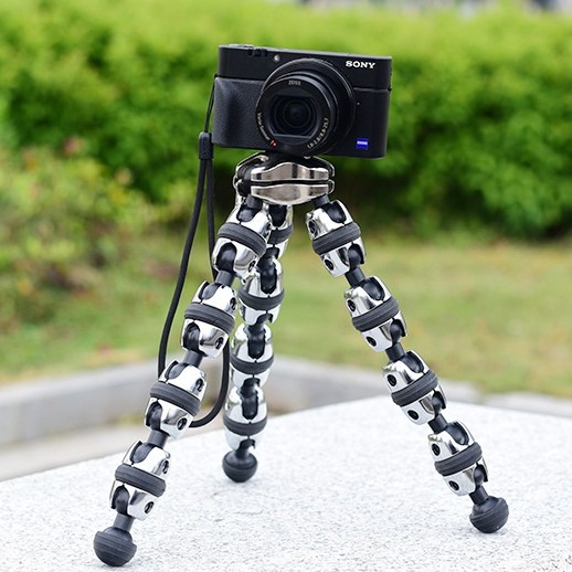 ✔️✔️ Chân máy ảnh Tripod uốn dẻo TRANSFOMER + Kèm giá kẹp điện thoại 002