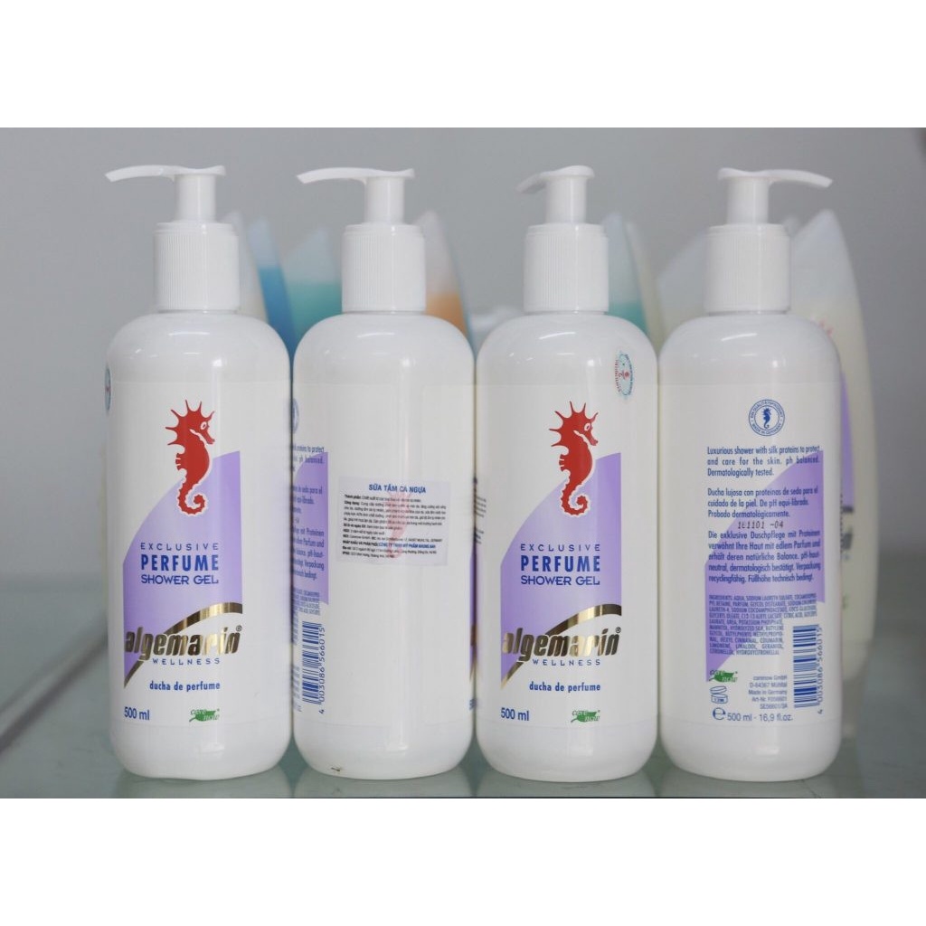 Sữa tắm cá ngựa hàng Đức có vòi 600ml
