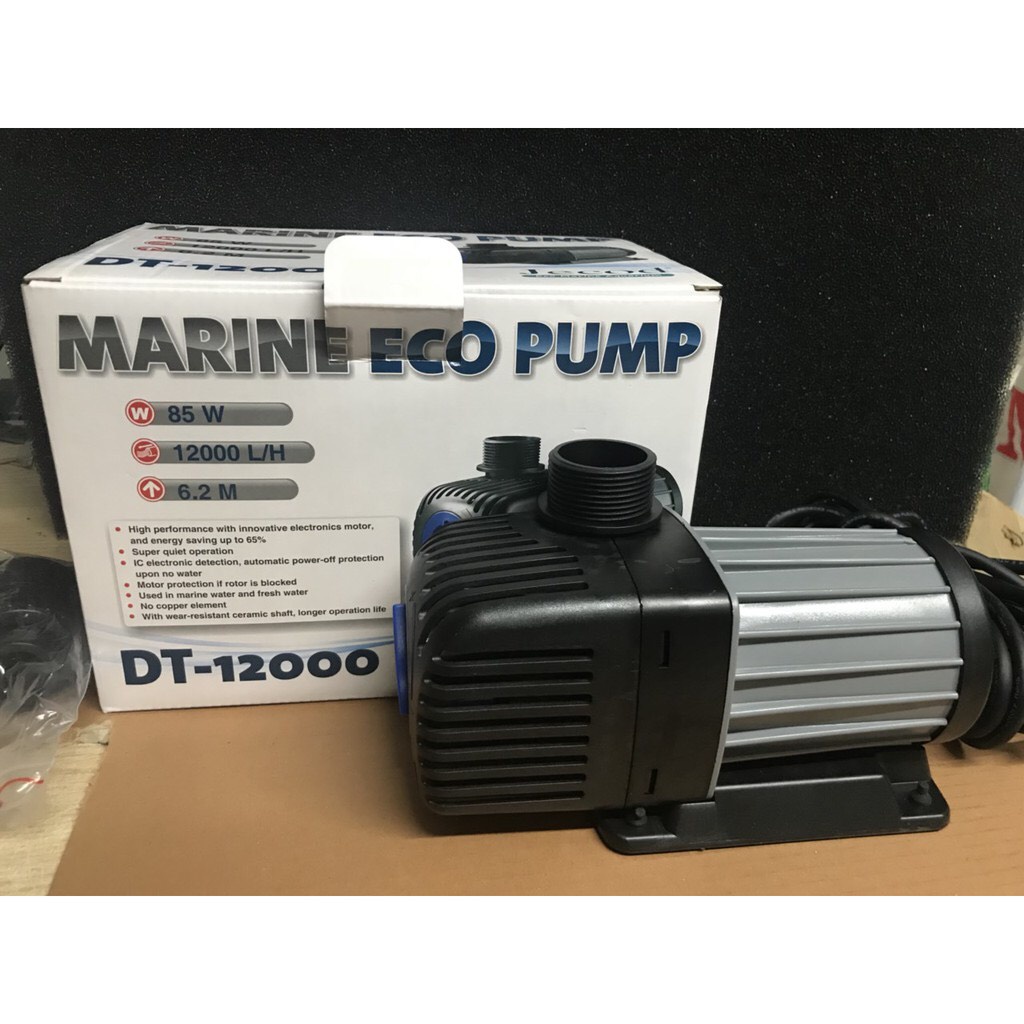 Bơm chìm bể cá JECOD DT 5500-12000. Bơm lọc bơm nước tiểu cảnh hồ Koi