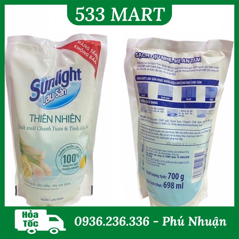 Nước lau sàn Sunlight dạng túi 700g hàng khuyến mãi