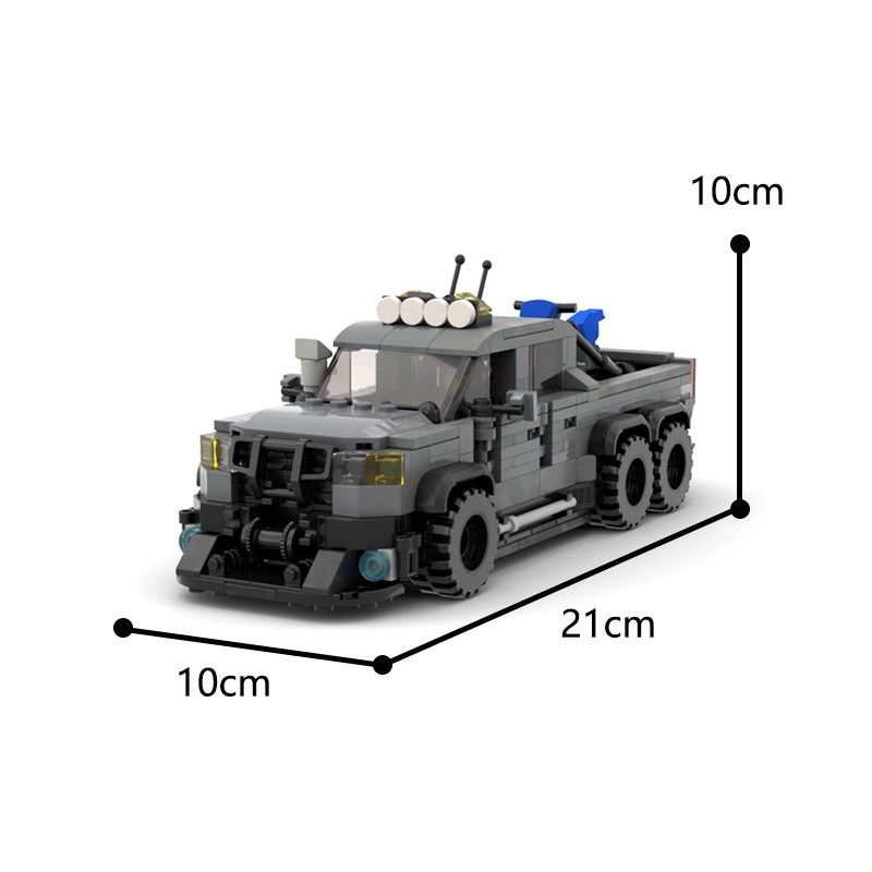 Đồ Chơi Lắp Ráp Xe Tải Ford Raptor 60 Giây MOC-42826