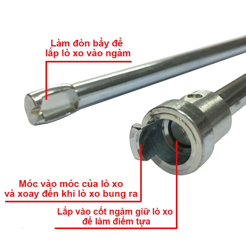 Kìm Tháo Và Lắp Lò Xo Bố Thắng Xe Hơi Licota - ATE-4028