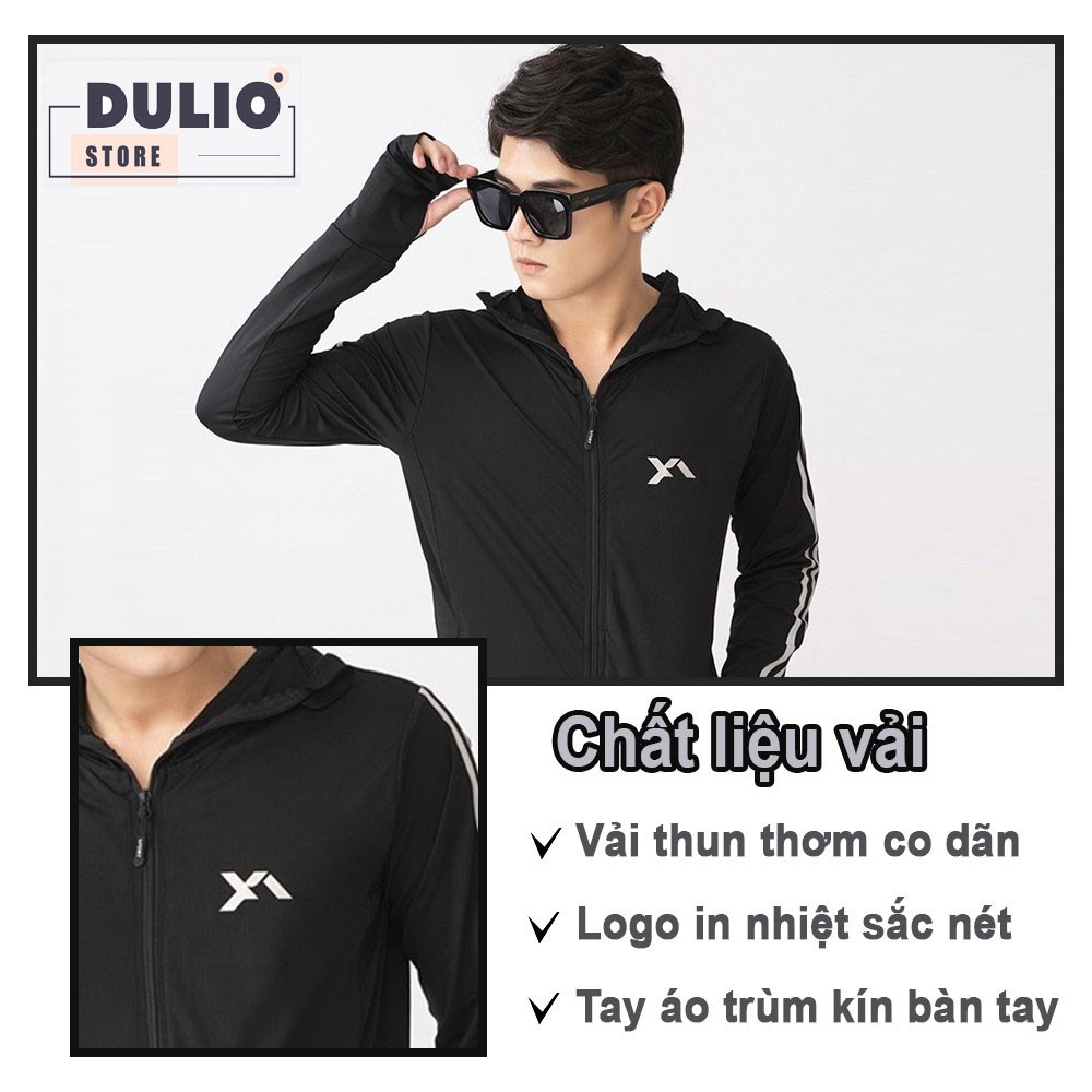 Áo chống nắng thời trang thể thao nam DULIO STORE DL003