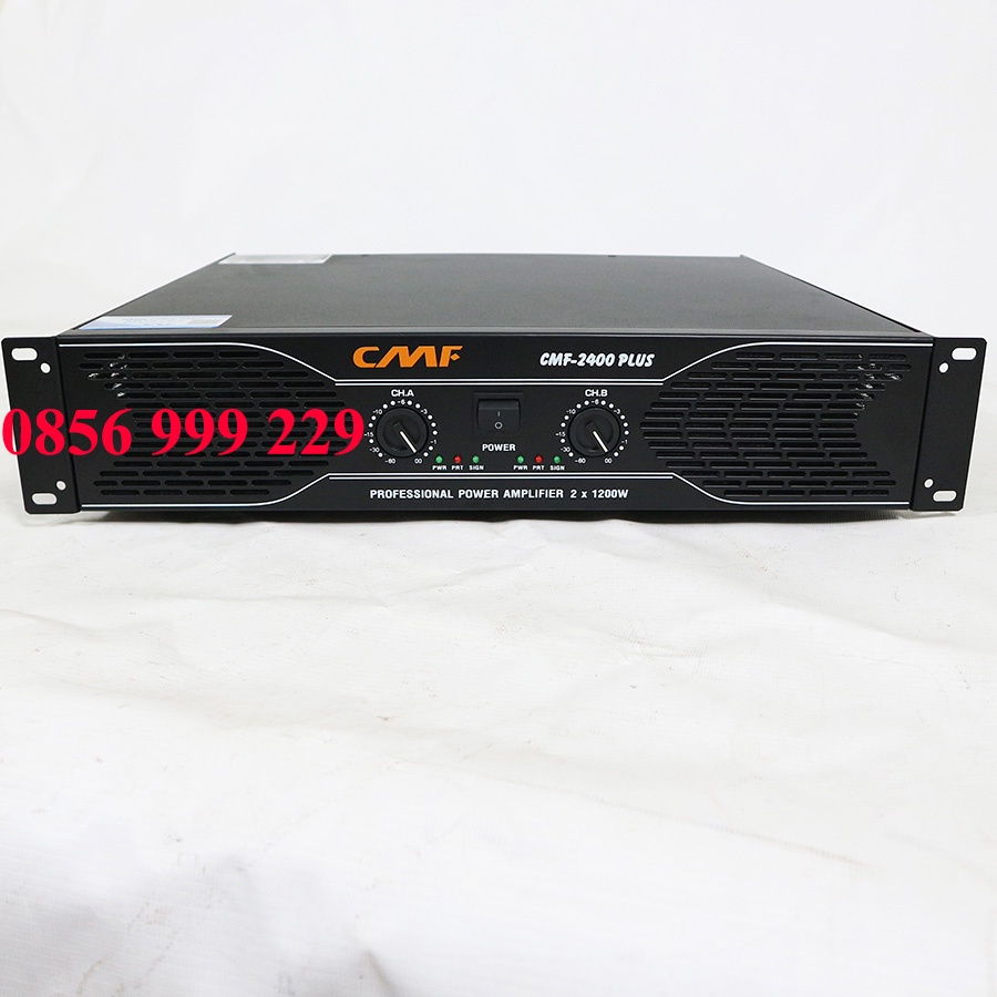 Cục đẩy công suất 2 kênh CMF 2400 plus 24 sò