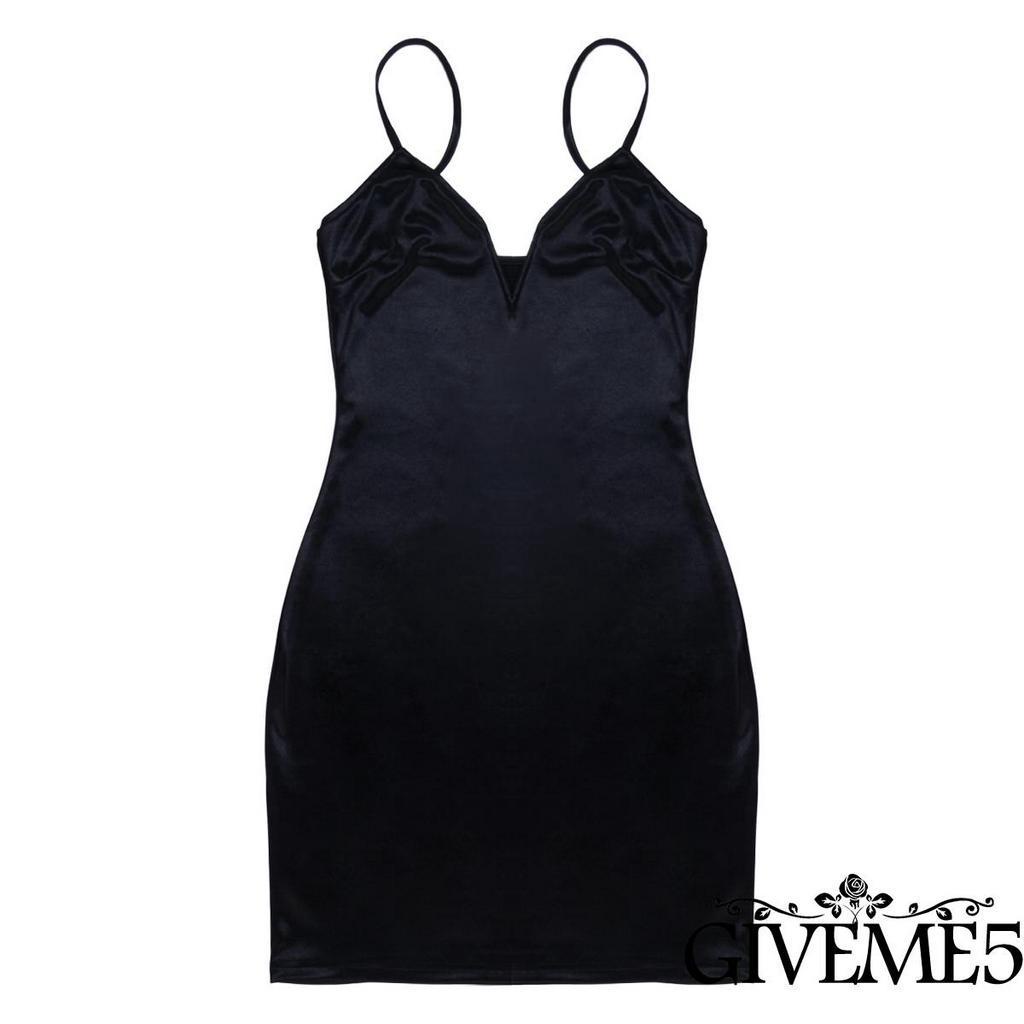 Đầm ôm Cộc Tay Cổ Chữ V Thời Trang