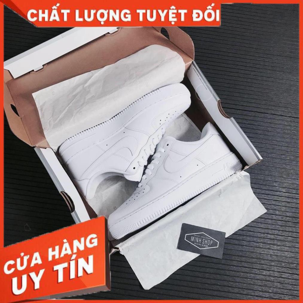 Siêu Sale Giày_Nike Nam Nữ, Giày Nike_AF1 Trắng Hàng Cao Cấp Full Box Bill