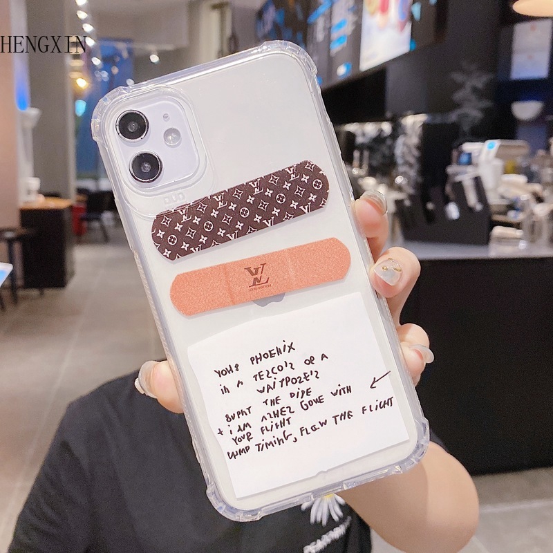 Soft Band-Aid Mobile Phone Case For Apple 11promax Transparent iPhone8plusXR Soft Shell Cover All | BigBuy360 - bigbuy360.vn