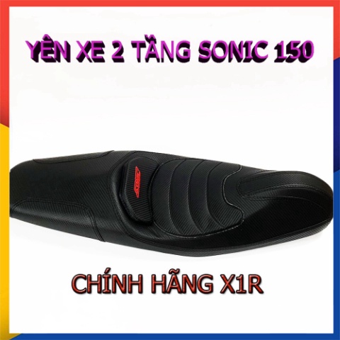 Yên Xe 2 Tầng Cho Sonic 150 Chính Hãng X1R (Full) ( Ảnh Chụp Thật)