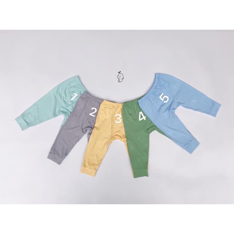 SET 5 QUẦN DÀI THUN LẠNH CHO BÉ 8-12KG