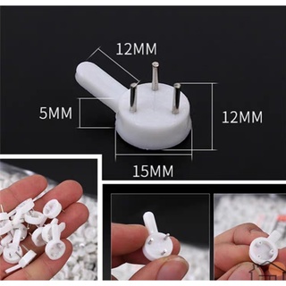 20 ĐINH 3 CHÂN ĐÓNG TƯỜNG CỐ ĐỊNH TREO ẢNH VẬT DỤNG TIỆN ÍCH KHÔNG CẦN KHOAN