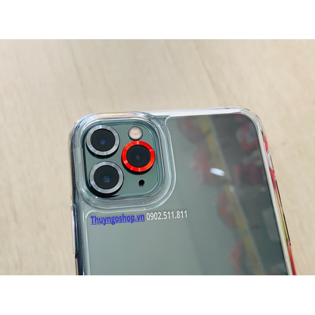 Iphone 11/11pro/11pro max - Dán kim loại chống trầy viền camera