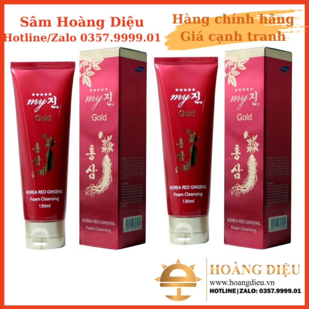 Sâm Hoàng Diệu - Sữa Rửa Mặt Hồng Sâm Đỏ Hàn Quốc My Gold 130ml
