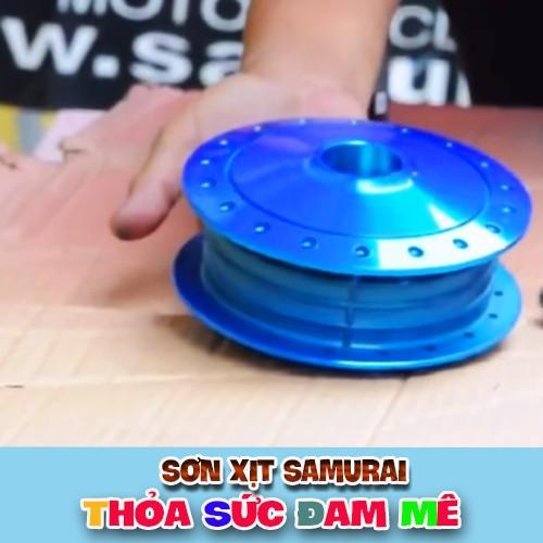 SƠN SAMURAI COMBO SƠN MÀU XANH DƯƠNG HONDA H139 GỒM 4 CHAI, hàng xịn giá tốt, hàng xịn giá tốt