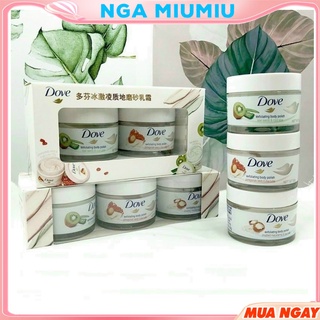 [HÀNG HOT] Tẩy da chết body DOVE giúp da mịn màng chiết xuất từ thiên nhiên hũ 50g