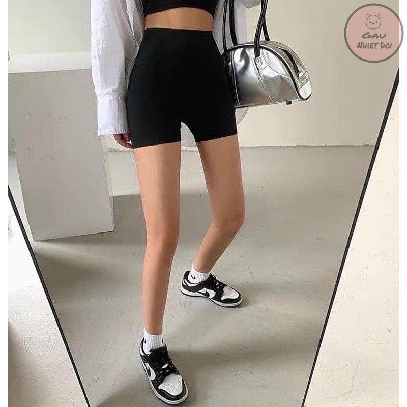 [Gấu Nhiệt Đới] Quần Legging Ngắn Kiểu Dáng Thời Trang Đủ Size S/M/L