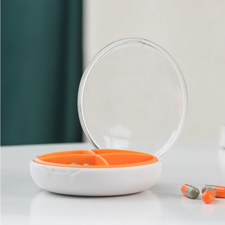 Hộp đựng thuốc mini chia ngăn tiện dụng chất liệu nhựa abs cao cấp MÃ HT2