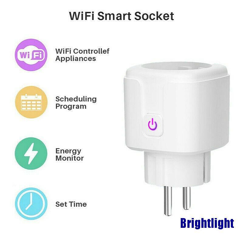 Ổ Cắm Wifi Thông Minh 16a Phích Cắm Eu