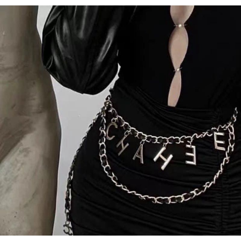 THẮT LƯNG XÍCH PHỐI CHỮ CHA NEL